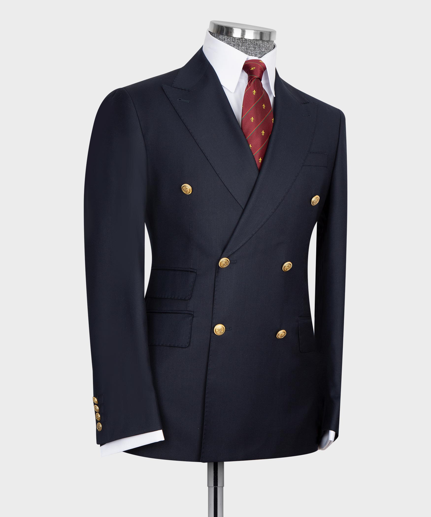 Liam Michael Black Label Suit 42 - The Gentlemens Closet